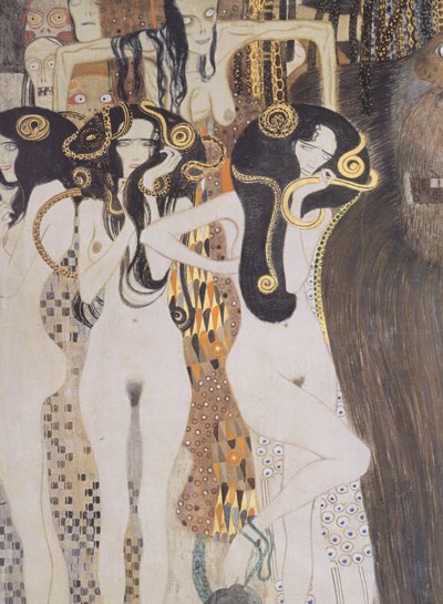 Les Gorgones - Gustav Klimt